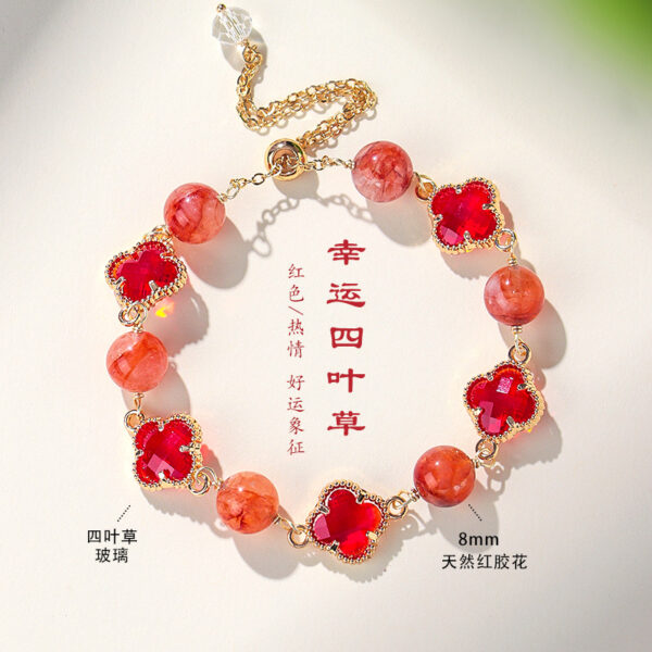 Lucky Clover Luxury Fashion Four-Leaf Clover Bracelet