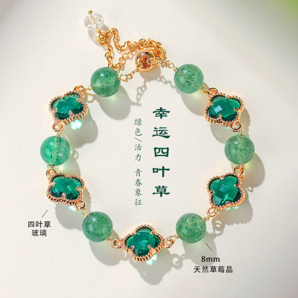 Lucky Clover Luxury Fashion Four-Leaf Clover Bracelet