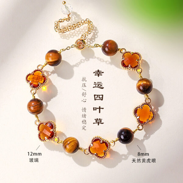 Lucky Clover Luxury Fashion Four-Leaf Clover Bracelet